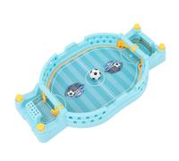 Generic Mini Jeu de Football de Table, Table de Baby-Foot Interactive à 2 Joueurs avec Tableau de Bord Coulissant et Terrain de Football simulé, pour Enfants et Adultes, Soirée de Jeu en (Blue)