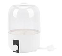 Generic Mini Laveuse à Linge, Machine à Laver Légère 6000 MAh de Lumière de Licenciement Bleu 2,5 L pour Voyager (WHITE)