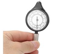Generic Mini Mesureur de Carte D'extérieur, Calculateur de Distance, Roue Métallique Portable pour Camping Randonnée Cyclisme