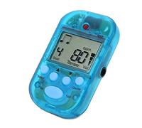 Generic Mini Métronome Tempo Numérique Beat Tap Métronome Multifonctionnel pour Guitaristes et Pianistes Plastique Blanc 5.5x3.2x3.5 Cm (BLUE)