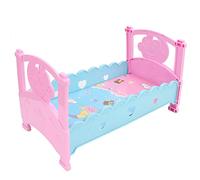 Generic Mini Meubles de Berceau de Poupée de Simulation, Accessoires Magnifiques pour Maison de Poupée, Excellente Finition, Jouets de Maison de Jeu Sûrs et Durables pour Enfants, Couleur Aléatoire