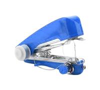 Generic Mini Outil de Couture Portable, Machine Compacte en Plastique Compacte en Acier Inoxydable pour Voyager (BLUE)