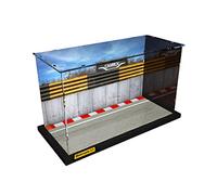 Generic Mini Parking Lot Boîte Scène Modèle Voiture Support Rayonnages Garage Motif En Acrylique Couverture Antipoussière Montage pour Collection Présentation, Piste de course Acrylique