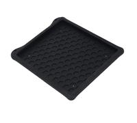 Generic Mini Plat Couvercle en Silicone Ruche Conception de Dissipation Thermique pour la des Chutes Prise en Main Confortable Noir pour Une Force de Signal Ininterrompue