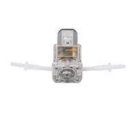 Generic Mini Pompe Péristaltique à Débit de 1 Ml/min, avec Coque Transparente, pour Accessoires D'instruments de beauté, Dispositif Médical (G10 6V)