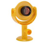 Generic Mini Prisme D'enquête avec Boîtier Jaune Vif Réglable pour des Mesures Précises dans Les Tunnels, Les Autoroutes et Les Mines, Verre Optique K9, Constante de +17,5 Mm