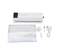 Generic Mini Scelleuse Sous Vide Compacte, pour le Stockage des Aliments dans la Cuisine à Domicile, avec 5 Sacs Sous Vide, Construction ABS