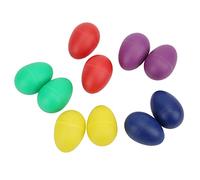 Generic Mini Secoueurs à œufs Musicaux Colorés, Entraînement au Rythme pour Enfants, Matière Plastique, Ensemble de 10 Pièces pour L'éducation Précoce, Le Développement des Talents