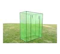 Generic Mini Serre, Cadre en Acier PVC pour Isolation et Protection, Couverture Résistante aux , Porte à Enroulement Facile, Couverture Verte Transparente, Assemblage Rapide