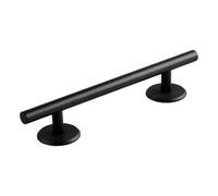Generic Mini-skateboard avec Rail, Jouet de Glisse pour Les Doigts, Accessoire de Jeu et de Fête de Qualité Supérieure, Plateau En Métal, Idéal pour Ajouter U, Rond Noir