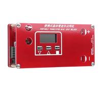 Generic Mini Soudeuse par Points Précise à Transistor Portable, Batterie au Lithium pour Réparation de Condensateur, Machine à Souder pour Outils électriques, Modèles Réduits D'avions, Bande en