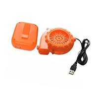 Generic Mini Ventilateur de Ventilateur, USB Charge ABS Mini Blow Up Blower pour les Jeux Gonflables (Ventilateur)