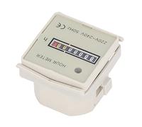 Generic Minuterie électronique, Compteur Horaire Industriel Résistant à L'usure, Opération Facile pour Divers Systèmes de Synchronisation Industriels