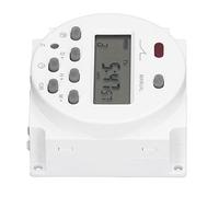 Generic Minuterie électronique en Matériau Pa66, Relais de Contrôle de Temps Numérique LCD pour Lampadaires et Chauffe-eau, Facile à Utiliser et à Installer (DC12V)