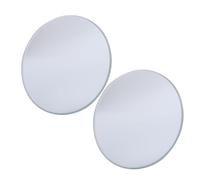 Generic Miroir D'Angle Mort Convexe Rond en Verre ABS, Rétroviseur Grand Angle pour Voitures 4.8cm pour la Plupart des Modèles de Voitures