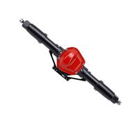 Generic Mise à Niveau de L'Essieu Arrière adapté à la Chenille Axiale SCX10 1/10 RC avec Une Conception à Pignon élevé pour Un Meilleur Dégagement en Aluminium 1 X Essieu Arrière (Black)