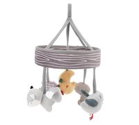 Generic Mobile pour bébé avec Hochet en Peluche - Jouet Rotatif Multifonctionnel pour la créativité de bébé - Idéal pour Berceau et Poussette