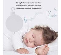 Generic Mobile pour Berceau de bébé, Matériau Souple, Mouvement Rotatif, Pratique pour bébé, Ours/raton Laveur/hibou/renard (COLORFUL #42)