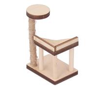Generic Modèle de Cadre d'escalade de Mini Chat de Maison de Poupée, Décoration Grandeur Nature, Utilisation Polyvalente pour Jardin Féerique et Scène de Bricolage (Style 2 (Environ 7,4 X 4,7 X 3,2
