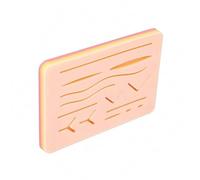 Generic Modèle de Peau en Silicone pour Coussin de Pratique de Suture à Haute Simulation pour la Formation à la Couture des Plaies pour les étudiants et les Enseignants 6,7 X 4,7 X 0,4 Pouces