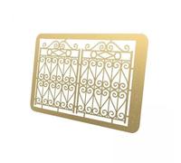 Generic Modèle de Porte En Laiton 3D à L'échelle 1:35, Puzzle Éducatif, Décoration de Dioramas
