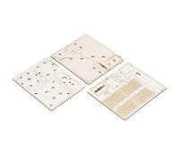 Generic Modèle D'espace D'assemblage éducatif en Bois, Jouet de Bricolage pour Enfants, Améliore la Patience, Jouet éducatif Scientifique pour Garçons et Filles