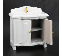 Generic Modèle D'évier de Lavabo de Maison de Poupée Exquis 1:12, Accessoire Essentiel de Maison de Poupée pour Une Belle Décoration, Parfait pour Les Amateurs de de, 1 unité