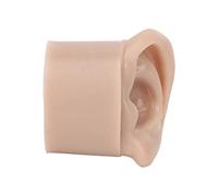 Generic Modèle D'Oreilles Flexibles en Silicone pour la Pratique du Perçage, Parfait pour les Novices et les étudiants en Médecine, Couleur de Peau Foncée pour la Pratique du Perçage des Oreilles,