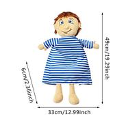 Generic Modèle en Peluche de Jouet D'anatomie du Corps Humain, Structure Complète avec des Matériaux Sûrs, Moyen Amusant D'enseigner L'anatomie et de Comprendre le Corps Humain, adapté aux Enfants