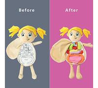 Generic Modèle en Peluche de Jouet D'anatomie du Corps Humain, Structure Complète avec des Matériaux Sûrs, Moyen Amusant D'enseigner L'anatomie et de Comprendre le Corps Humain, adapté aux Enfants