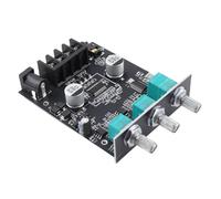 Generic Module d'amplificateur Audio, Carte d'amplificateur de Puissance Petit degré de Distorsion en Alliage 'Aluminium Stéréo > 90 DB SNR Double Canal pour Haut-parleurs