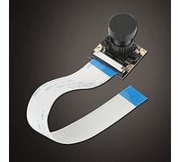 Generic Module de Caméra 5MP pour Pi B 3/2, Vision Nocturne, Petite Taille et Poids Léger avec Puce OV5647, Résolution 2592x1944, Angle de Champ 72°