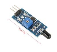 Generic Module de Capteur de Flamme IR SmartSense pour la Détection de Flamme, sensibilité Réglable, pour Système D'alarme Incendie, Paquet de 5