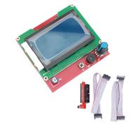 Generic Module de Commande LCD 12864 Haute Performance, Panneau D'affichage pour Contrôleur Intelligent D'imprimante 3D, Comprend 2 Lignes, Durable