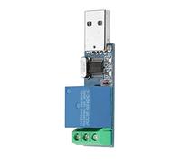 Generic Module de Contrôle de Relais USB avec Puce CH340, Indicateur LED et Circuit imprimé de Haute qualité, Idéal pour la Domotique, Carte de Contrôle de Relais USB pour les Amateurs D'électronique