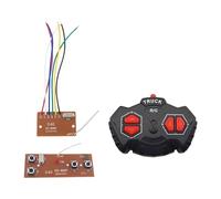 Generic Module de contrôle Emote 4CH, mise à niveau des bateaux, bricolage modifié RC voiture émetteurs récepteur émetteurs carte récepteur avec RC, noir