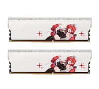 Generic Module de Mémoire DDR4 Haute Vitesse 3 200 MHz pour Ordinateur de Bureau, 2 Pièces de RAM de Jeu à Coque Métallique pour Les Amateurs de Performances (32 Go (2x16 Go))