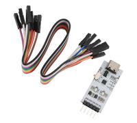 Generic Module de Port Série USB vers TTL de Type C, Convertisseur 3.3V 5V avec Indicateurs LED pour PC XP 7 8 10