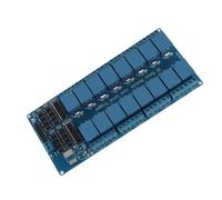 Generic Module de Relais 16 Canaux 5 V avec Protection Optocoupleur pour des Applications de Microcontrôleurs Fiables, Forte Anti-interférence, Idéal pour la Domotique