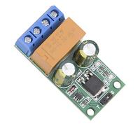 Generic Module de Relais à polarité Inversée Autobloquant avec Indicateur de Puissance pour le Contrôle du Moteur, Carte de Relais de Contrôleur pour les Projets à Petite échelle (6-24V)