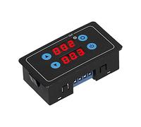 Generic Module de Relais de Minuterie LCD, Carte de Commutation de Synchronisation Polyvalente pour Applications de Moteur et D'électrovanne, Retard Réglable jusqu'à 999 Heures