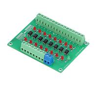 Generic Module D'isolation Optique Convertisseur de Signal Efficace pour Carte Optocoupleur PLC 8 Canaux 24 V à 5 V - Idéal pour les Micro-ordinateurs Monopuces et les Applications PLC
