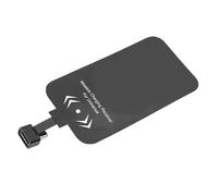 Generic Module Récepteur de Charge sans Fil Fin de Type C pour Téléphones USB Type C - Adaptateur Récepteur de Chargeur sans Fil pour Téléphones - Compatible avec A50 A51 A52 A72 - Noir