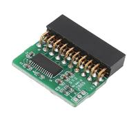 Generic Module TPM 2.0 20 Broches, Module de Plate-Forme de Confiance Pratique pour AOM TPM 9665V TCG 2.0, Facile à Utiliser pour Les Constructeurs de Systèmes, PCB Vert