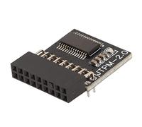 Generic Module TPM 2.0, Puce de Cryptage de sécurité 18 Broches pour Cartes Mères avec Infineon 9665, Compatible avec 11 10 8.1 7