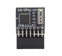 Generic Module TPM2.0, Intervalles 2 Mm 14-1pin Module TPM2.0 pour Ordinateur
