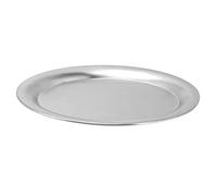 Generic Moins d'assiettes en Acier, Ras R Moins d'acier à Plat Petit Plat 'Alimentation Ovale avec Un procédé de Polissage du Miroir pour Les 'Alimentation Occidentaux, Les B, Les Plateaux