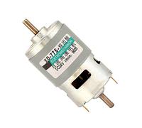Generic Moteur à Courant Continu à Double Arbre 50 W 12 V, Couple de Puissance élevé pour L'électronique Grand Public et la Bureautique (24V9000RPM Pas de support)