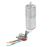 Generic Moteur à Engrenages Codeur DC 12V, Couple élevé, Réduction de Vitesse pour Robot, Projet D'ingénierie de Bricolage, Bobine de Cuivre Pur (RPM 40)