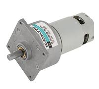 Generic Moteur à Engrenages DC12V/24V 35W avec Grand Réglage de la Force et de la Vitesse pour L'électronique Grand Public et les Modèles D'aviation (#11)